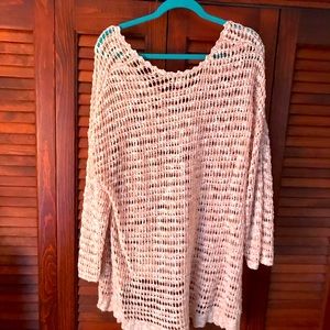 Lucky brand knit sweater oversized